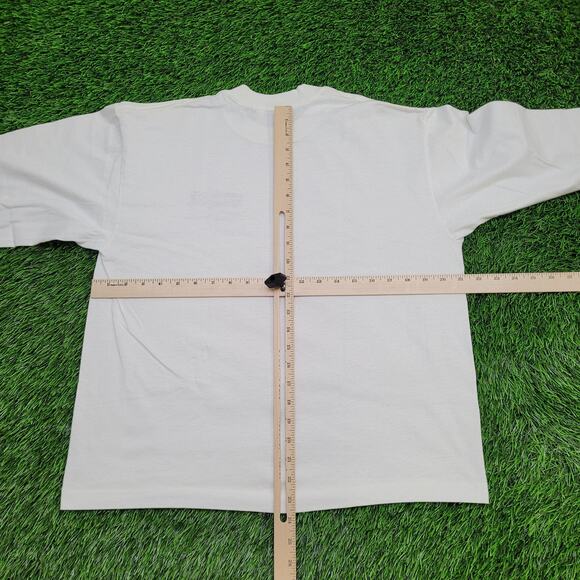 Vintage 90s Leroux Peach Shirt Women Large 21x24 Liqueur USA - Picture 4 of 12